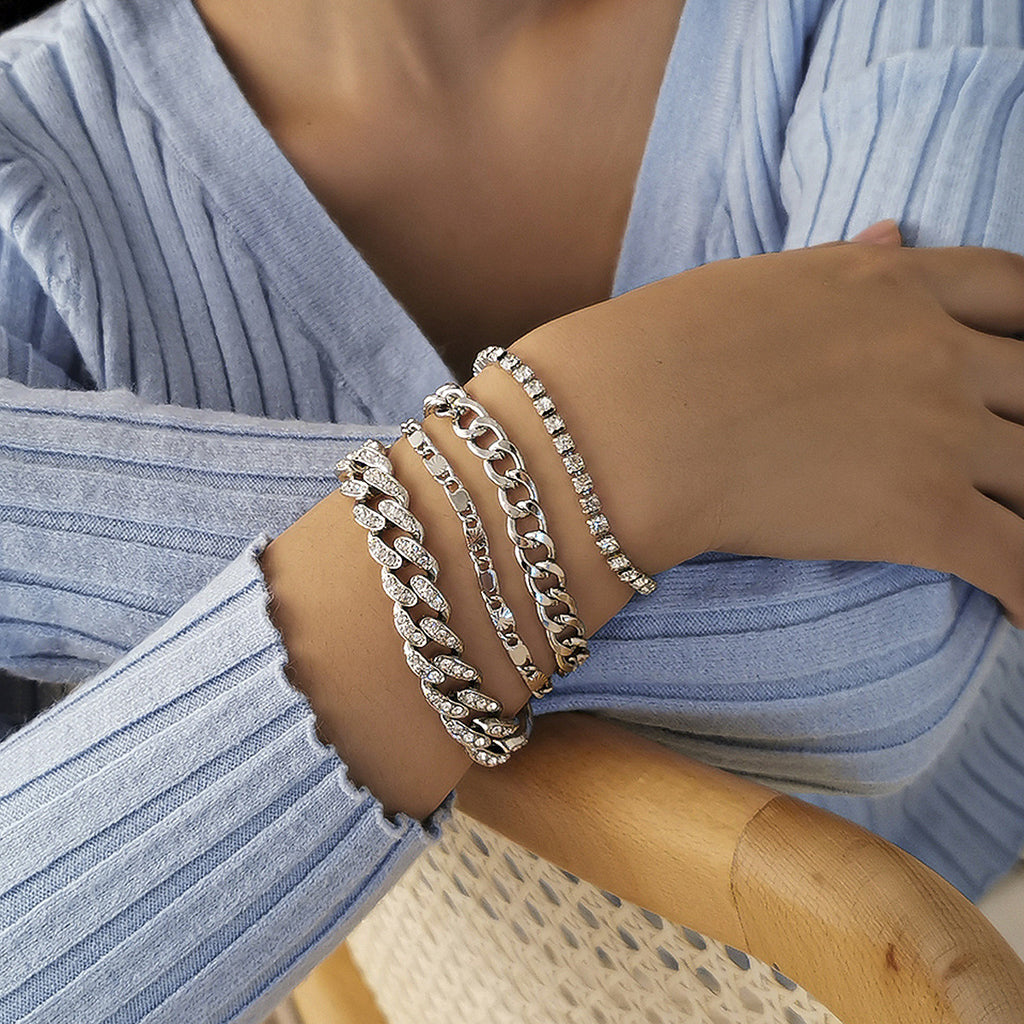 Retro Wilde Schlangenkette Armband Damen