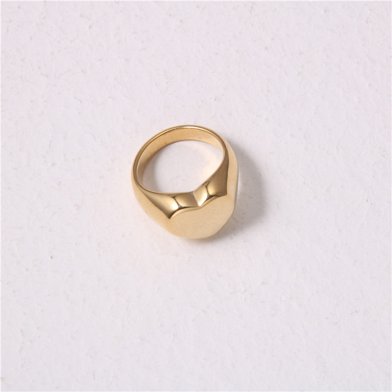 Trendige Damenschmuck Bestseller Süßes Loch Herz 18 Karat Vergoldet