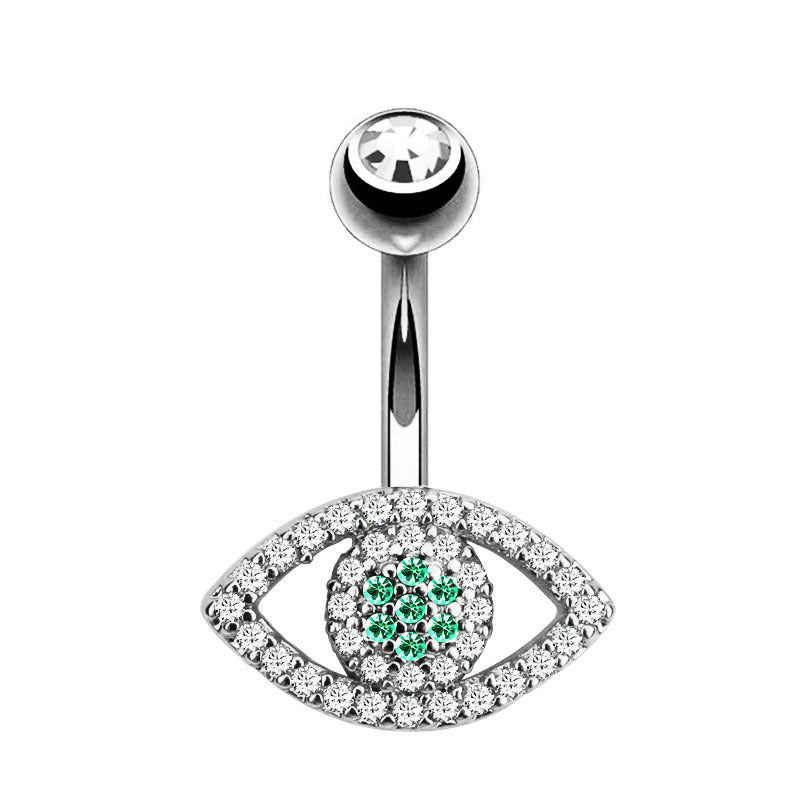 Moda CZ Zircon Pequeña Abeja Anillos para el Ombligo Acero Quirúrgico Sexy Mujeres Piercing Ombligo Anillos de Vientre Joyería de Perforación Corporal Animal