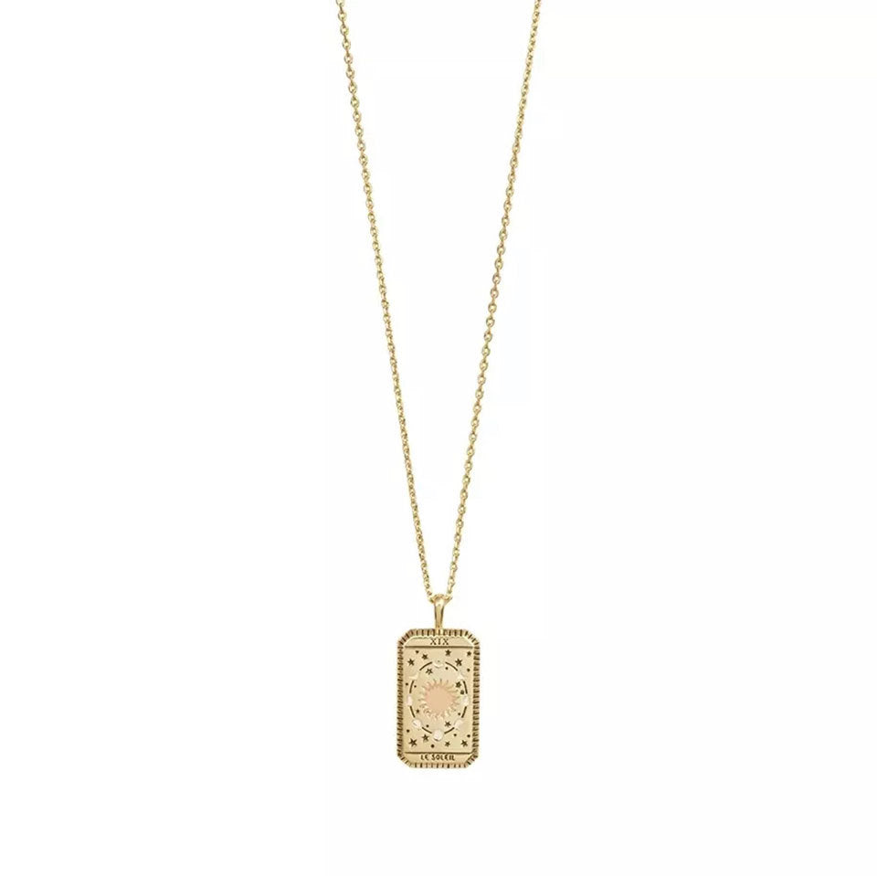 Tarot Power La Luna Gold Necklace