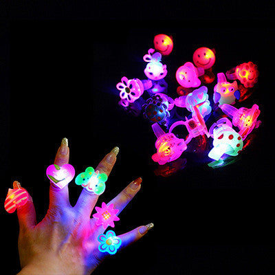 Weihnachts-Leuchtring Kinderspielzeug Ringlampe Push-Aktivitäten Kleine Geschenke Weihnachtsgeschenke