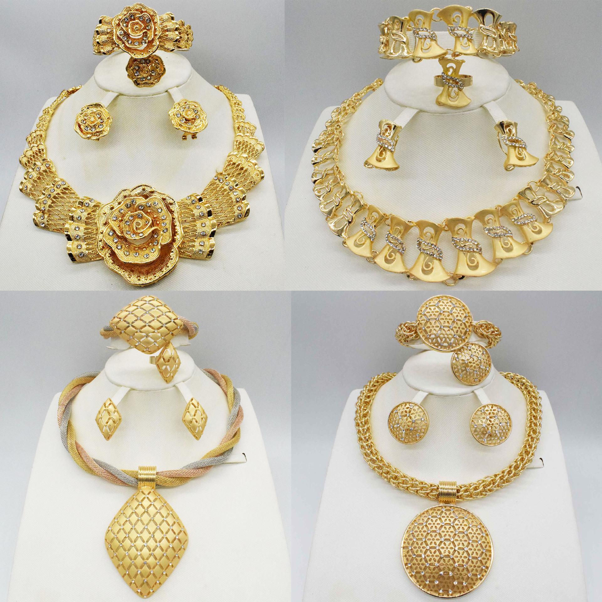 Luxus Braut Hochzeit Halskette Geschenk Für Frauen Halskette Schmuck