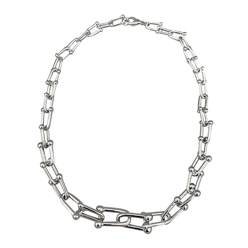 Exaggerated Clavicle Chain Hip Hop Sweater Chain Chain
