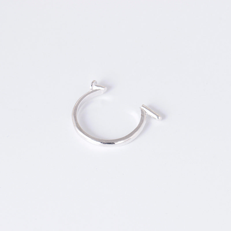 Anillo de uñas de joyería de moda, anillo simple, accesorios de Halloween