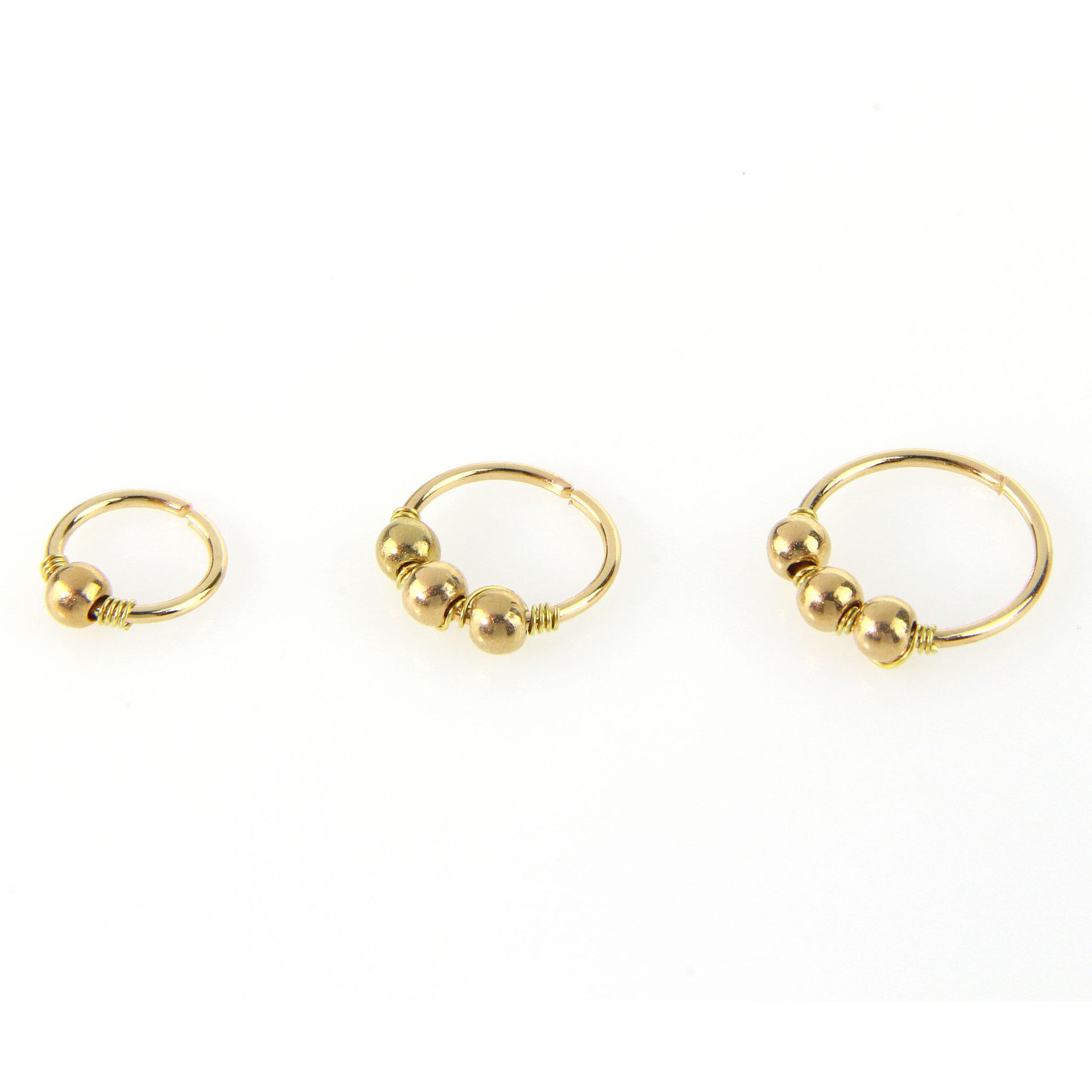 Round Nose Ring Human Body Piercing Jewelry