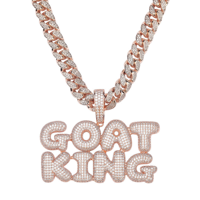 Anpassbare Hip-Hop-Kette zum Besticken