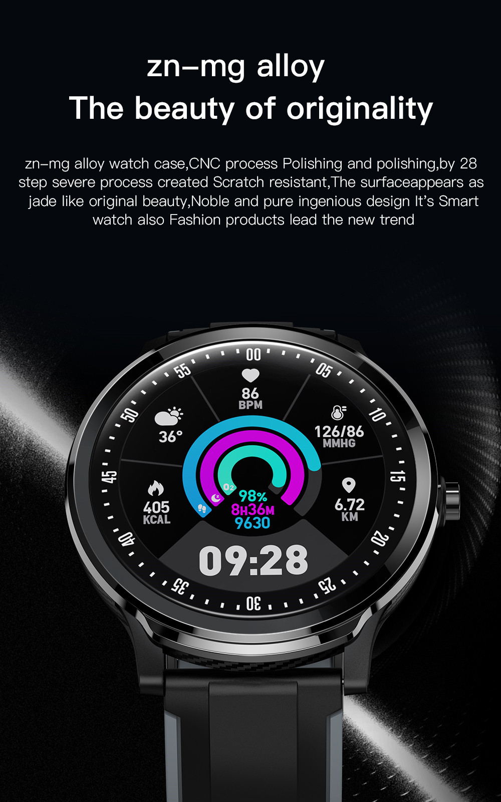 Neueste Smartwatch SN80 Modeuhr Fitnesstracker