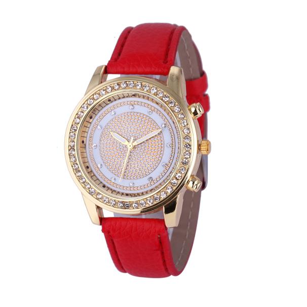 Nuevo brazalete de reloj para mujer, relojes de Ginebra de cristal para mujer, relojes de pulsera de cuarzo de acero inoxidable a la moda