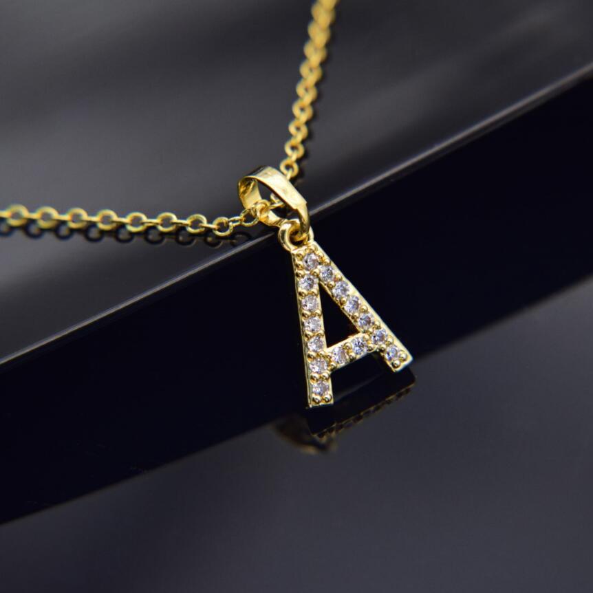 Gold-plated brass necklace