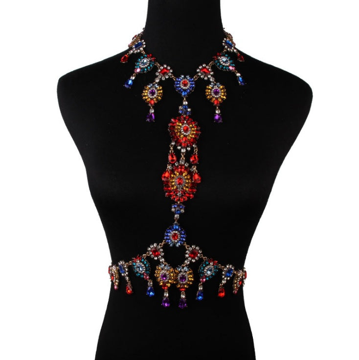 Cadena corporal de diamantes