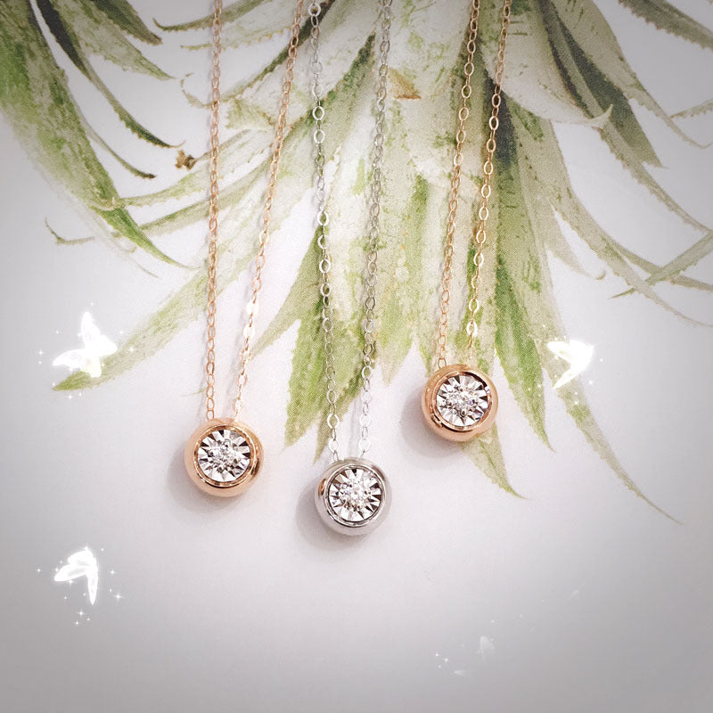 Bubble-Diamantkette