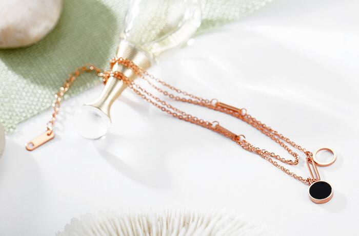Tobillera para mujer, sexy, con cadena de extensión, estilo vintage, joyería para el tobillo, colgante redondo, regalo