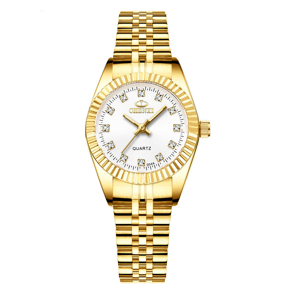 Goldene Uhr für Pärchen