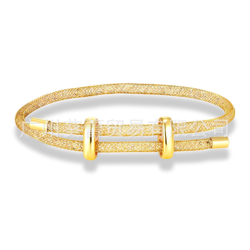 Rhinestone Net Fashion Star Bracelet