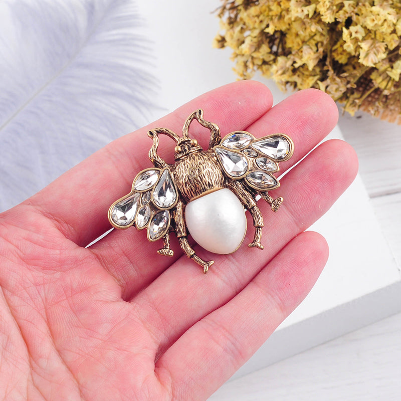Broche vintage de abeja Premium Sense