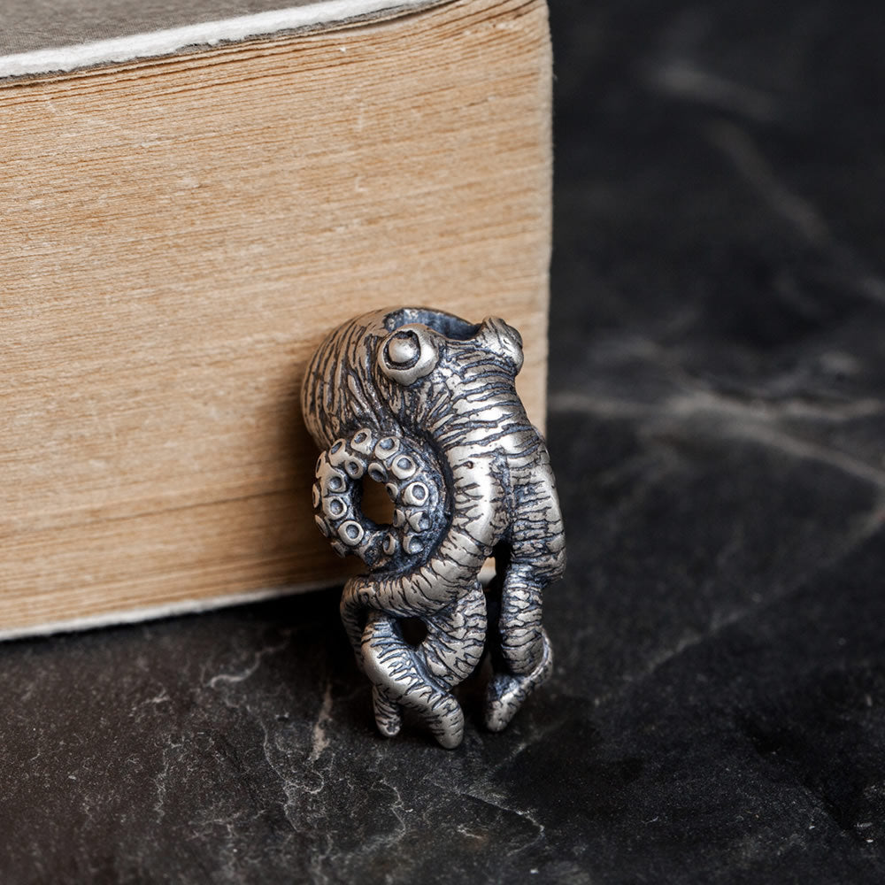 925 Sterling Silver EDC Octopus Parachute Cord Pendant