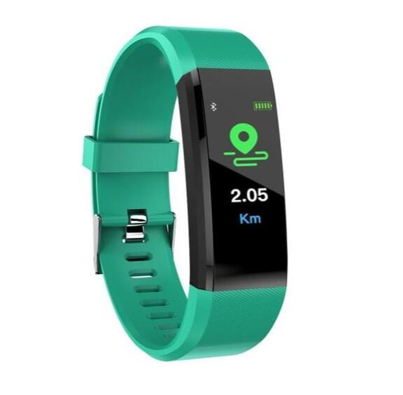 Pulsera Inteligente con Bluetooth Monitor de Ritmo Cardíaco Reloj Rastreador de Actividad Física