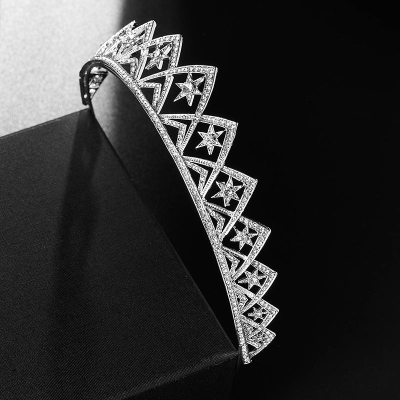 Europäische Hochzeit XINGX Brautkrone Stirnband