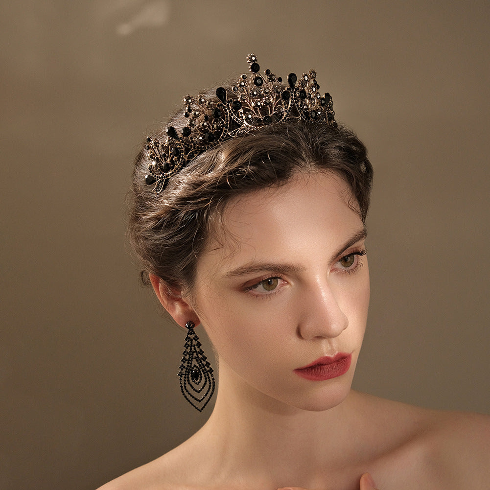 Accesorios para el cabello estilo socialité de lujo ligero, tocado para vestido de novia
