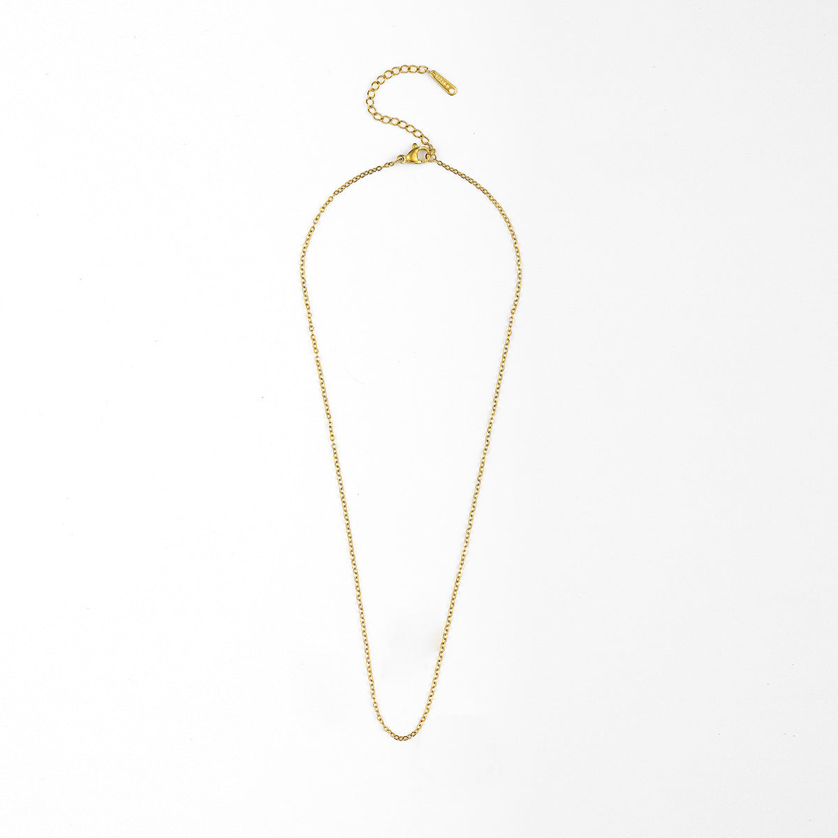 Damen Titan-Stahl Halskette Modedesign Stil Schlüsselbeinkette All-Match Schmuck