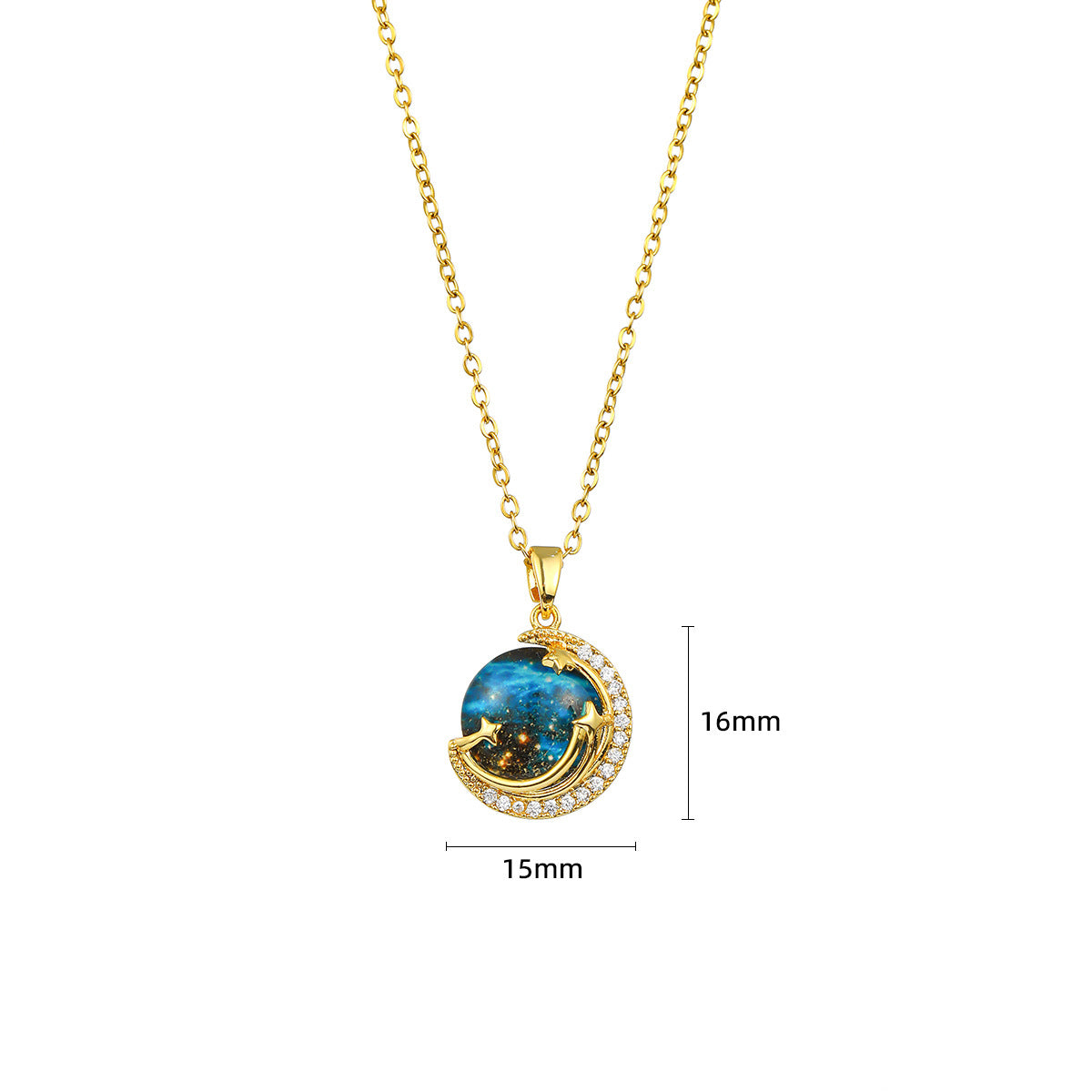 Damen Titan-Stahl Halskette Modedesign Stil Schlüsselbeinkette All-Match Schmuck