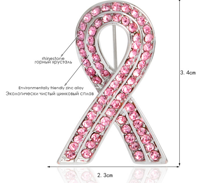 Broche de Diamantes Luminosos con Cinta de Moda