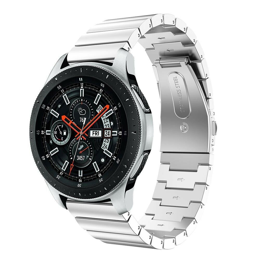 Edelstahl-Metallarmband mit flacher Schließe