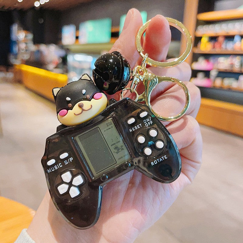 Llavero de consola de juegos mini de dibujos animados