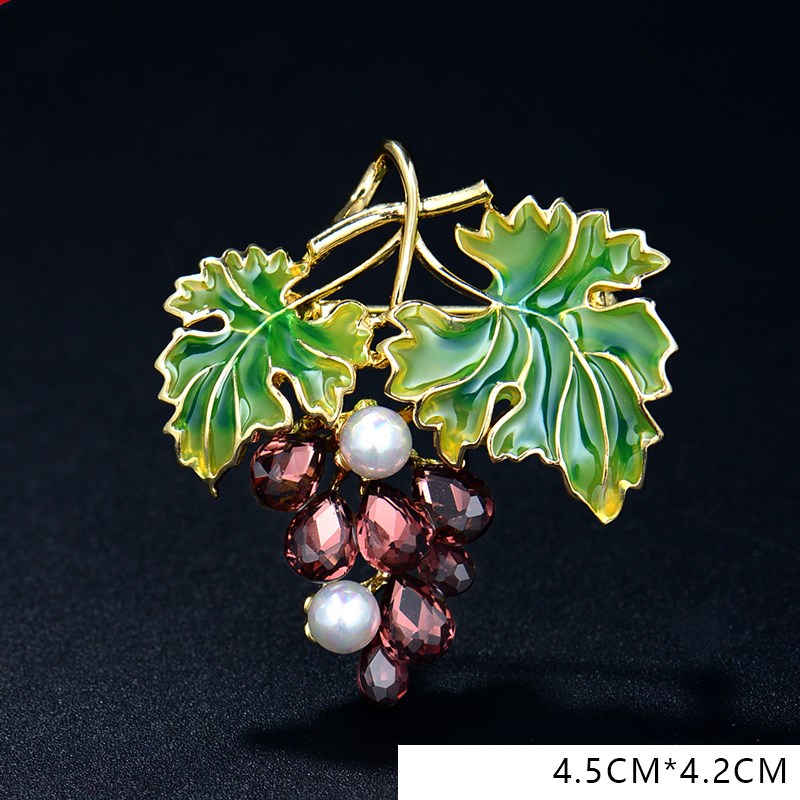 Broche de flor de loto, broche retro elegante