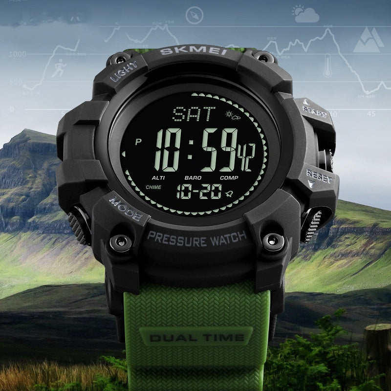 Outdoor Sport Kalender Kompass Uhr Herren Multifunktional