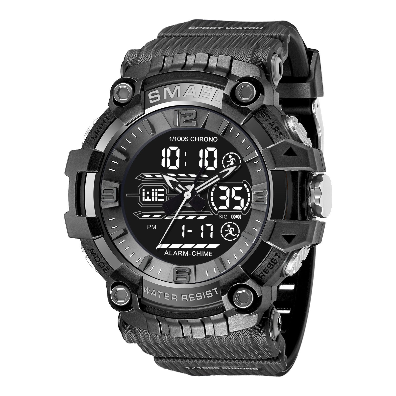 Outdoor Sport Wasserdichter Wecker Leuchtende Uhr