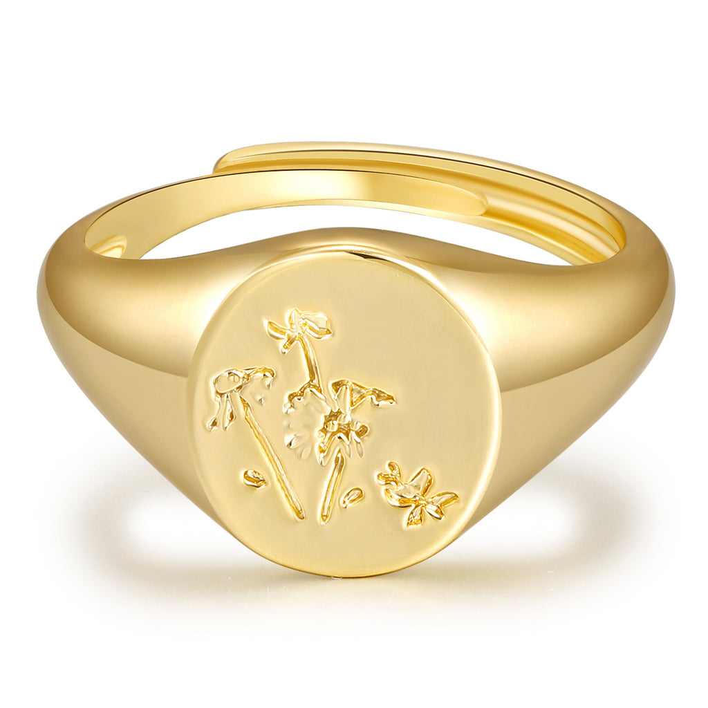 Coole Damenring-Accessoires Schmuck