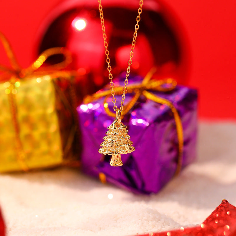 Weihnachtsbaum-Halskette Weihnachtsbaumschmuck