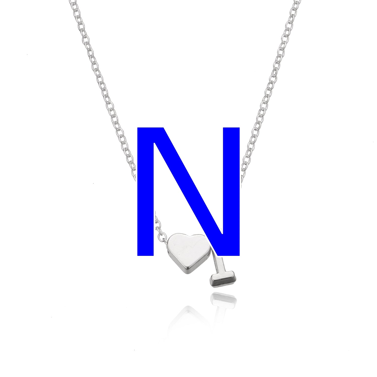 Fashion Exquisite Initial Gold And Silver Clavicle Chain