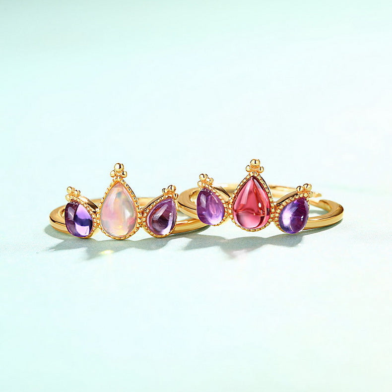 Joyería de Anillo con Granate