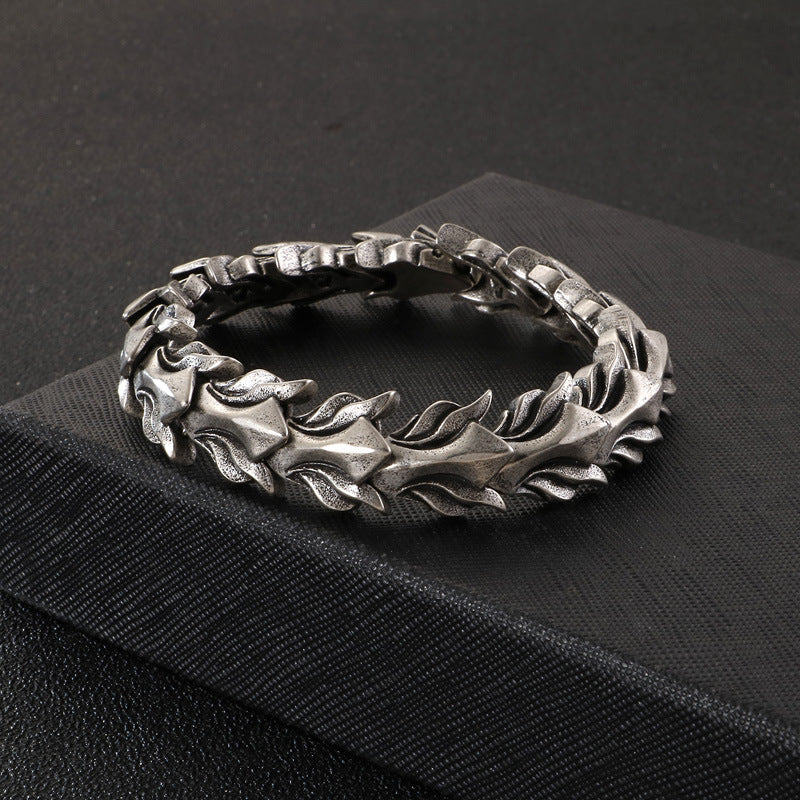 Personality Stainless Steel Keel Titanium Steel Bracelet