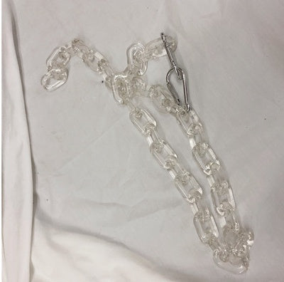 Cadena de pantalón, cadena de cintura, accesorios acrílicos para hombre y mujer