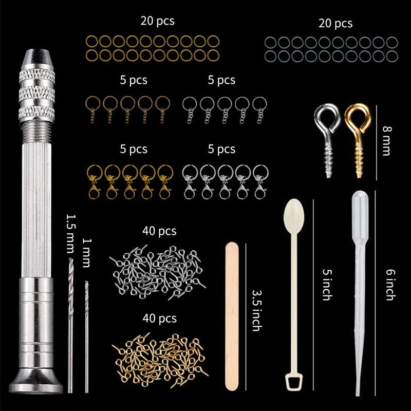 DIY-Kristall-Epoxidharz-Formen-Set