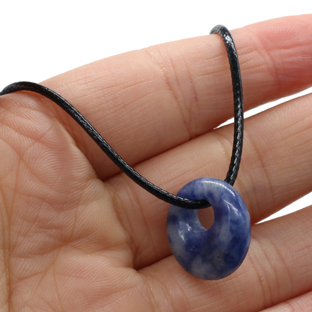 Naturstein Halbedelsteine Perlen Schmuck Zubehör handgemachte Halsketten