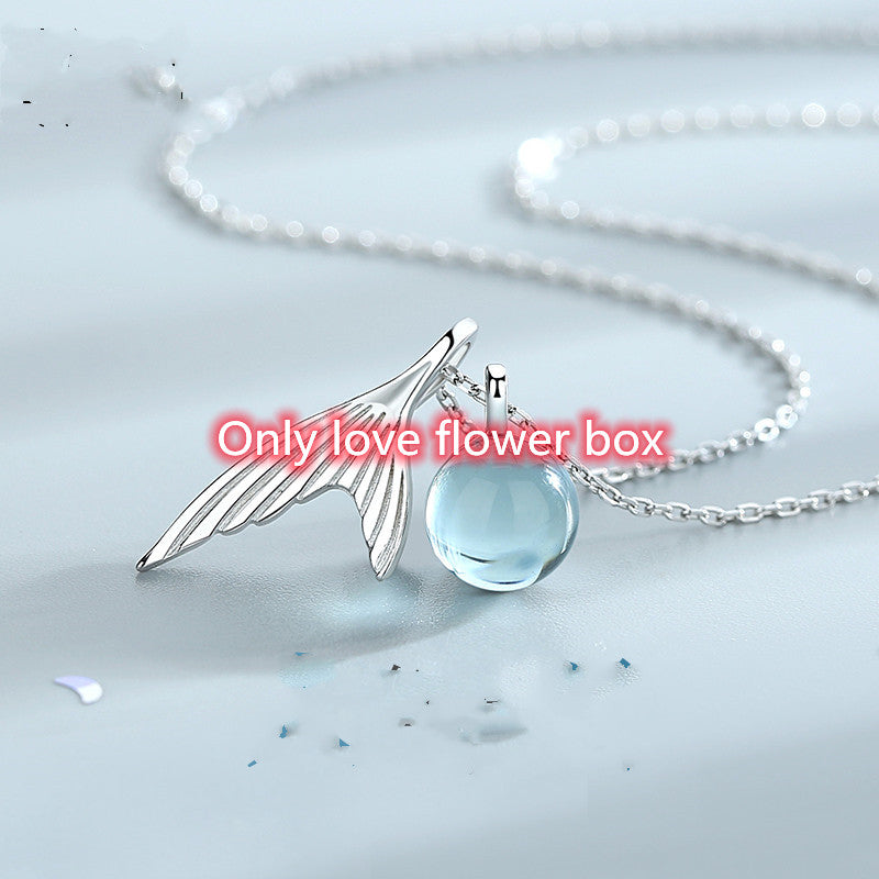 Personalisierte Schlüsselbeinkette Schmuck Tanabata Valentinstagsgeschenk für Freundin