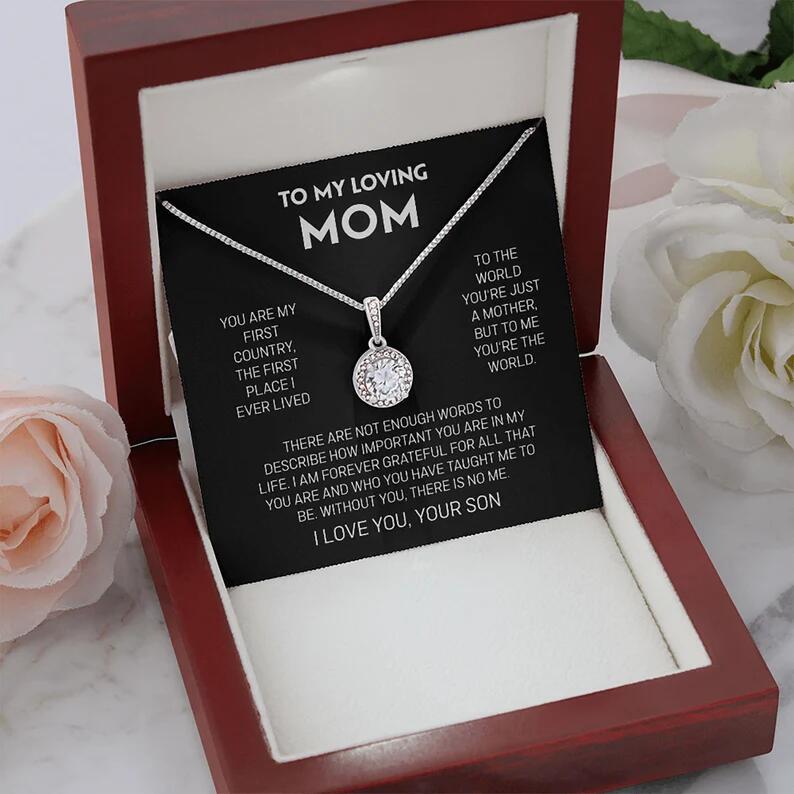 Mikro-Set runde Tasche Karat Diamant Schlüsselbeinkette