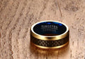 Anillo de acero de tungsteno