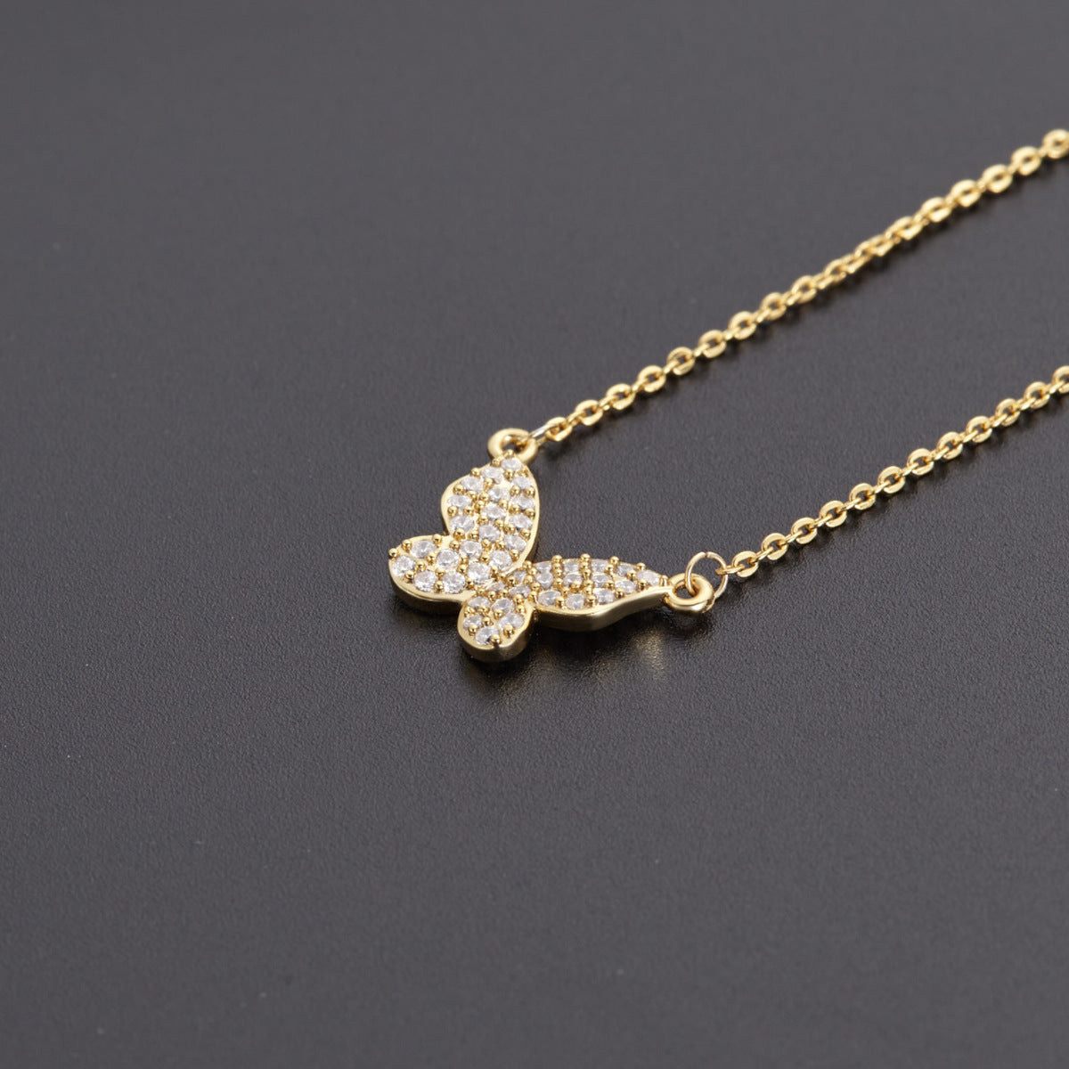 Ladies butterfly necklace