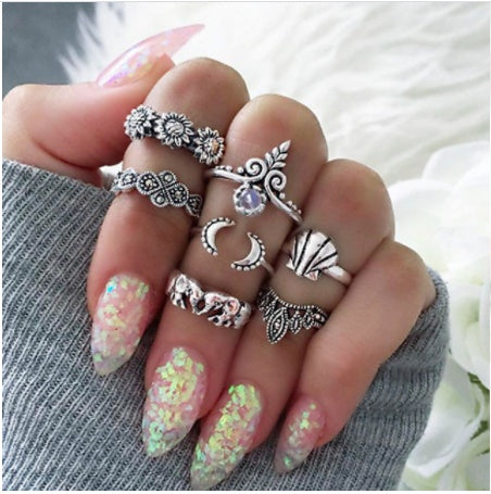Diamantbesetzter Ring
