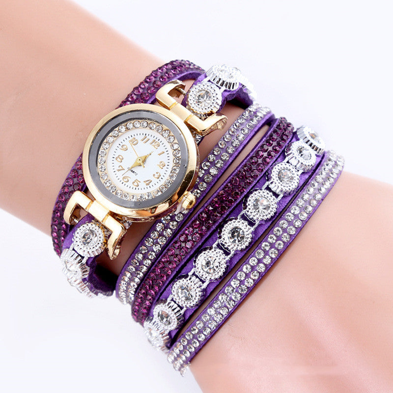Reloj de pulsera con círculo