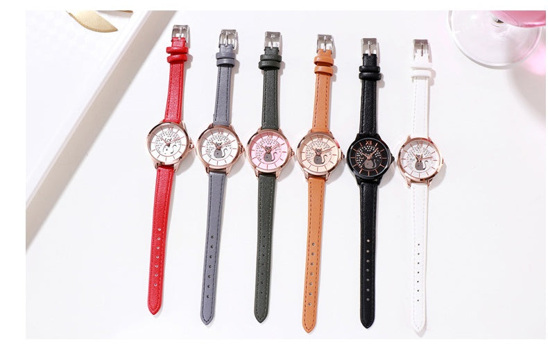 Reloj de pulsera de cuarzo para niña