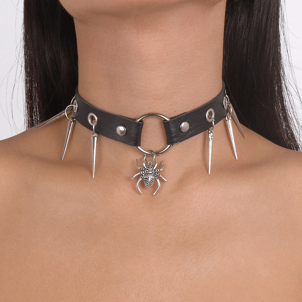 Joyas de moda, collar punk personalizado de serpiente
