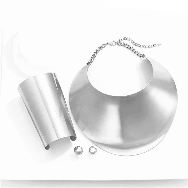 Überzogene afrikanische Metallkette mit Halsband