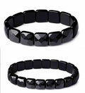 Men And Women Couple Natural Obsidian Bracelet