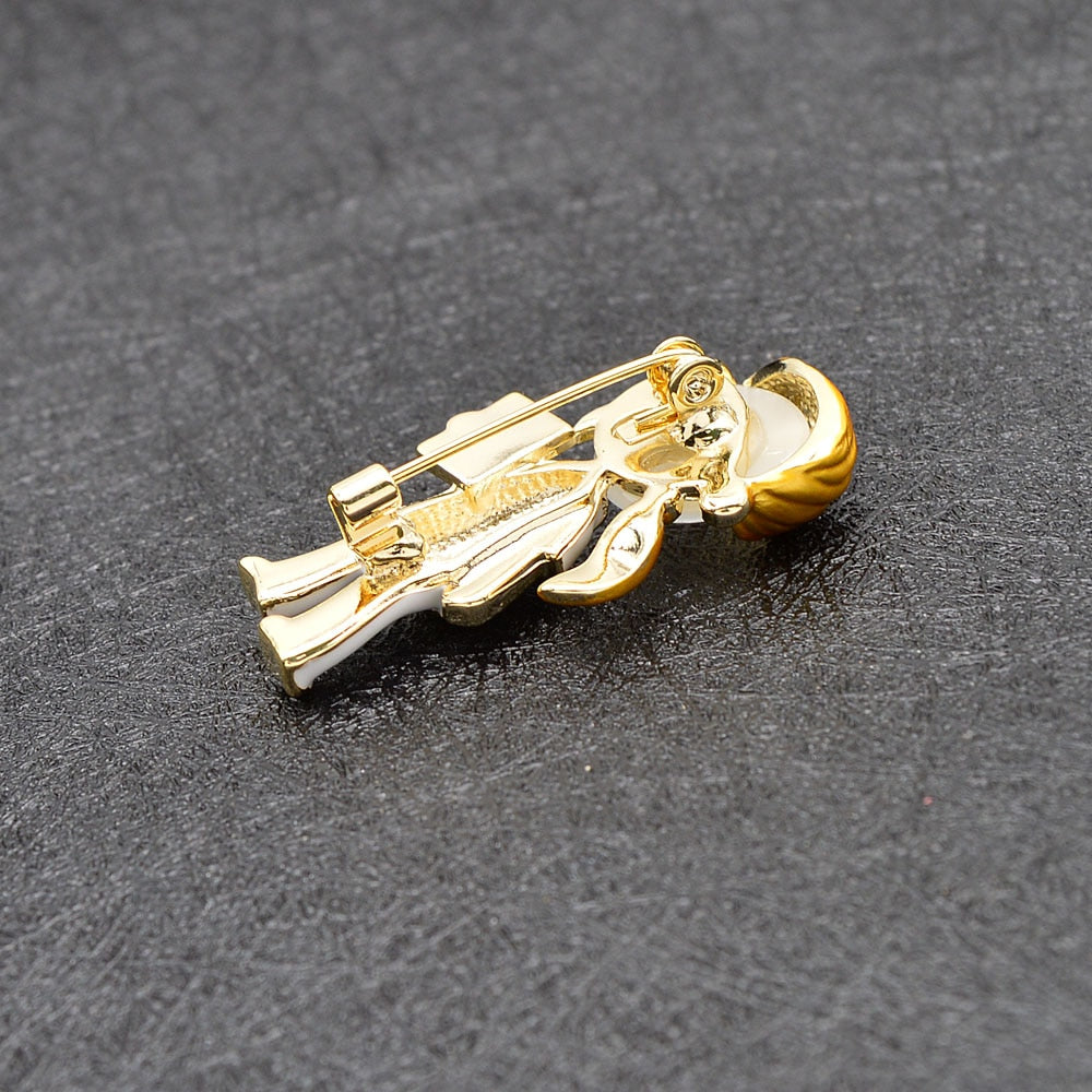 Broche de enfermera y médico